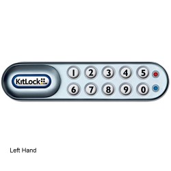 Codelocks KL1000 Horizontal Battery Operated Digital Cabinet Lock