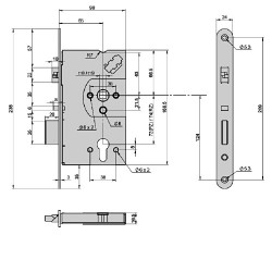 Abloy EL561 Electric Lock