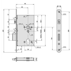 Abloy EL520 Electric Lock