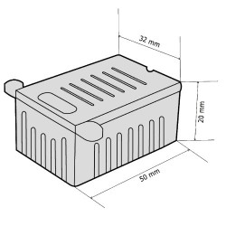 CDVI Mini Receiver 1 Relay RX26-NANO