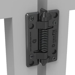 D&D KFS Kwikfit Polymer Fixed Gate Tension Hinge Self Closing KFS