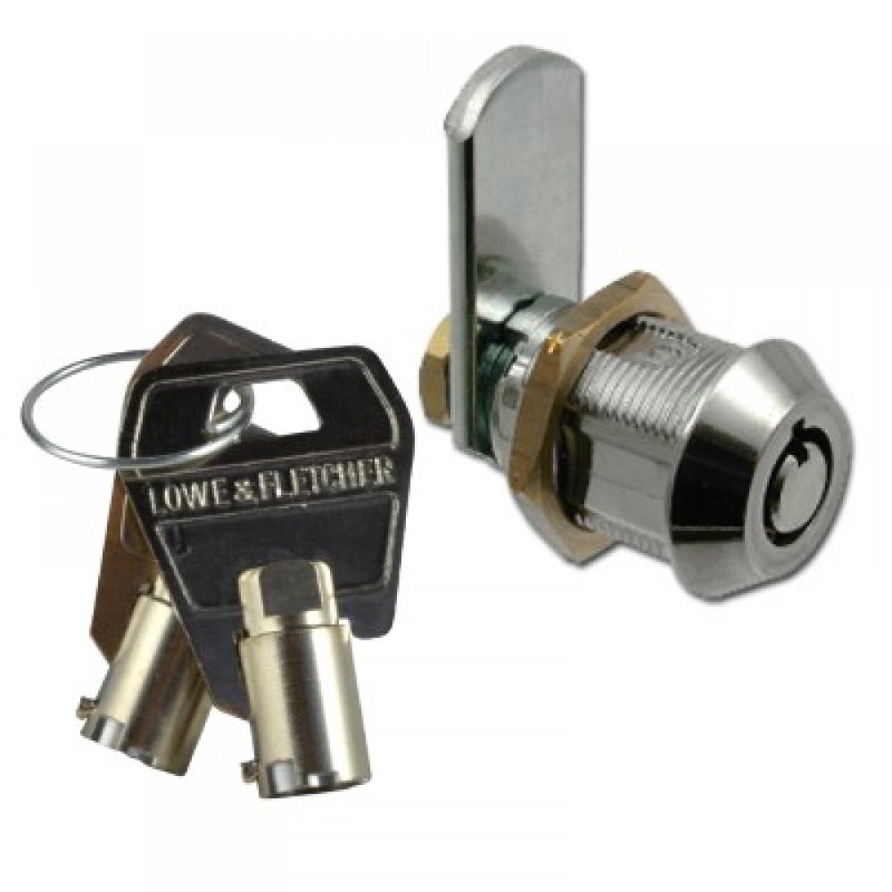 Lowe and Fletcher Tubular Key Cam Lock 18mm