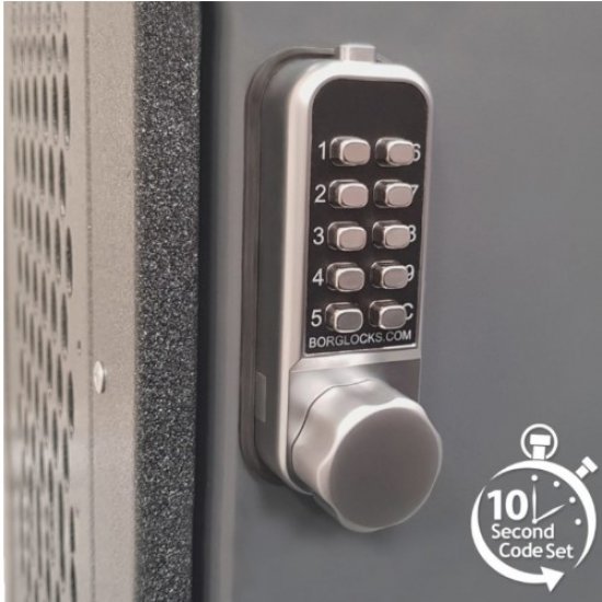 Borg Locks BL1506 Vertical Mini Cabinet Lock Easicode Pro c/w Cam