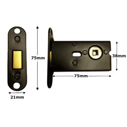 Asec 75mm Deadbolt For 5mm Spindle