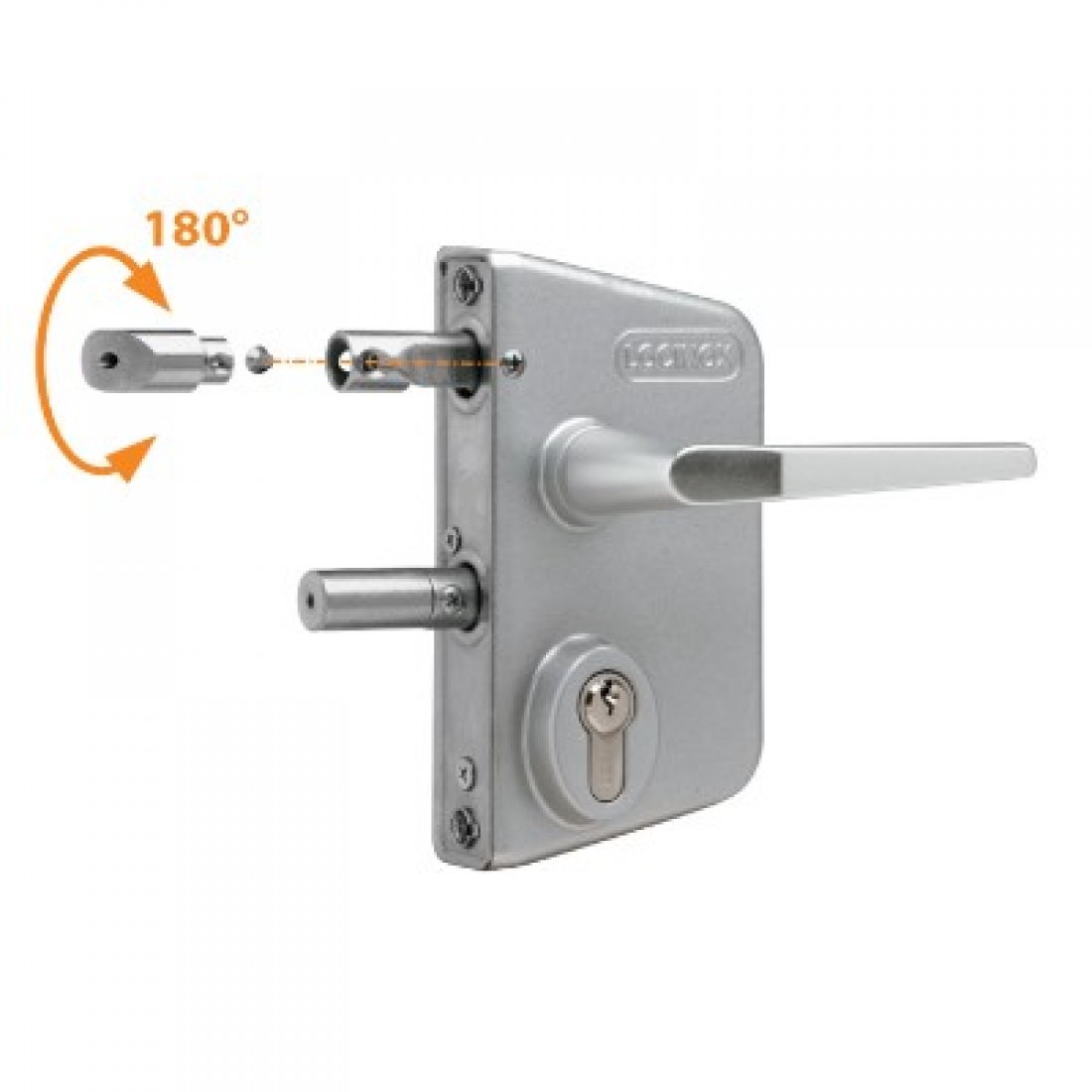 Locinox Surface Mounted Gate Lock