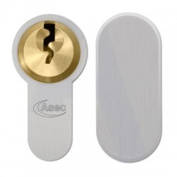 Vital 6 Pin Key & Turn Euro Dual Finish Snap Resistant Cylinder