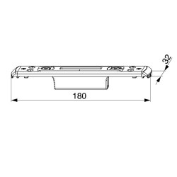 Maco M-TS Hook Keep MF-HO To Suit UPVC