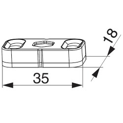 Maco M-TS Centre Keep Magnet Sensor For UPVC