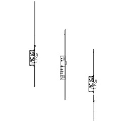 Millenco Mantis 3 Lever Operated Latch & Deadbolt 92/62 Twin Spindle 2 Hook 2 Anti Lift Bolts & 2 Rollers