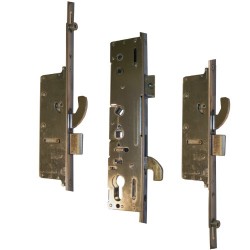 Millenco Mantis 3 Lever Operated Latch & Deadbolt 92/62 Twin Spindle 2 Hook 2 Anti Lift Bolts & 2 Rollers