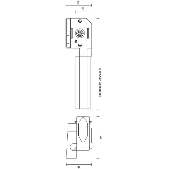 Geze OL Line 380 Manual Chain Window Opener