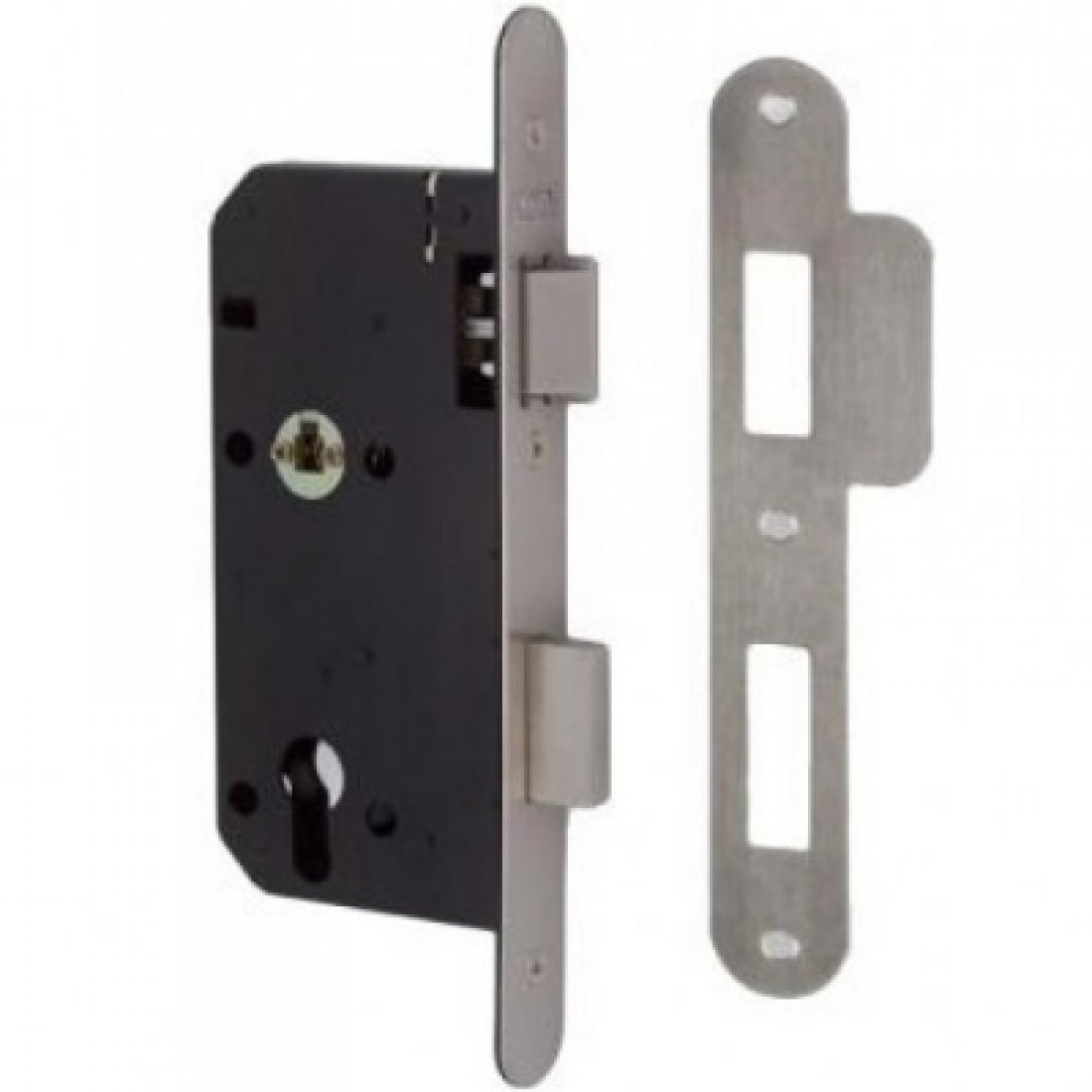 Замок 55. Магнитный замок Yale. Lock Sash c-72mm BS-55mm. Square Mortice. Купить замок Backset 80.